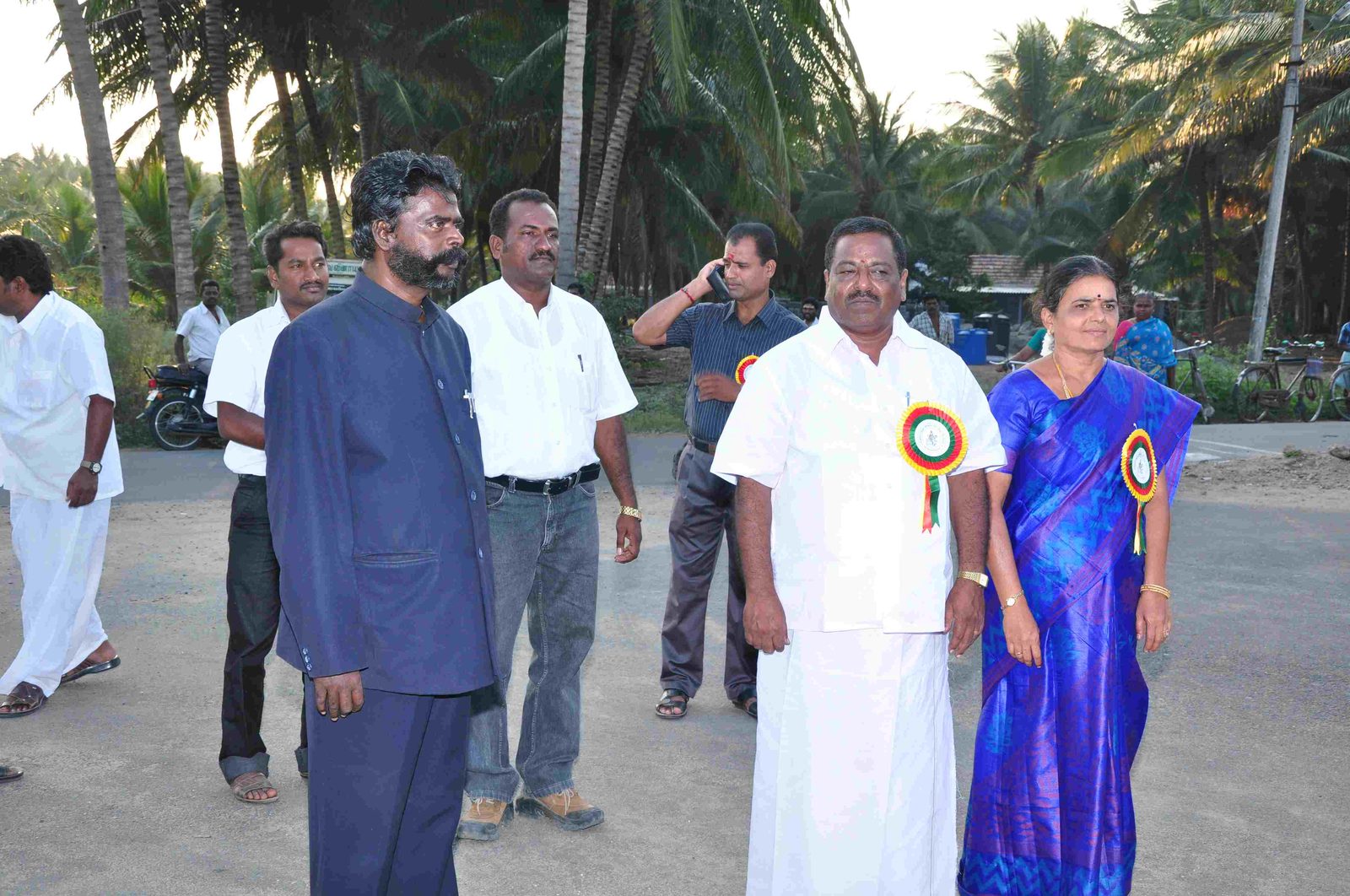 Trust members and guests at a school function